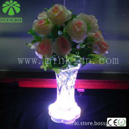 Minki wholesale party color changing led coaster light